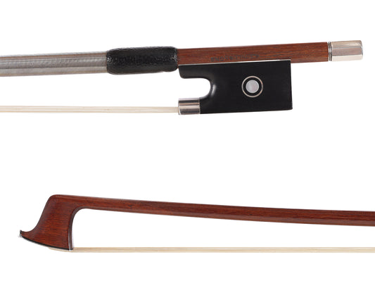 W.E. Hill & SONS silver violin bow, circa 1930 | Metzler Violin Shop