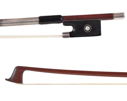 W.E. HILL & SONS silver violin bow by Frank Napier, 63.7g | Metzler Violins
