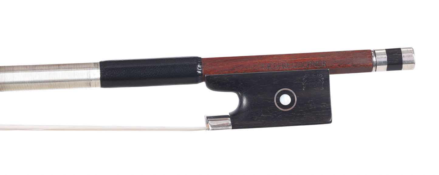 H.R. PFRETZSCHNER silver violin bow, 61.6g | Metzler Violins