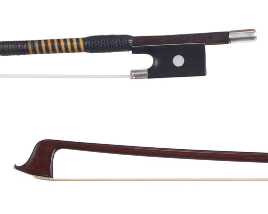 JAS. TUBBS silver violin bow, Le Canu / Bigot certificate  | Metzler Violins