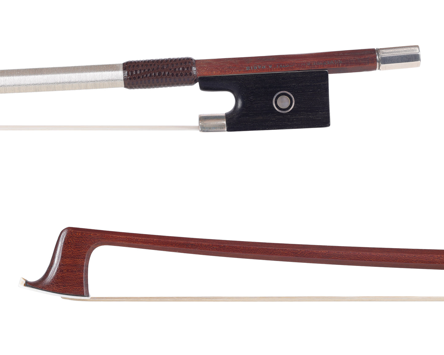 Silvestre Maucotel German violin bow, silver | Metzler Violins