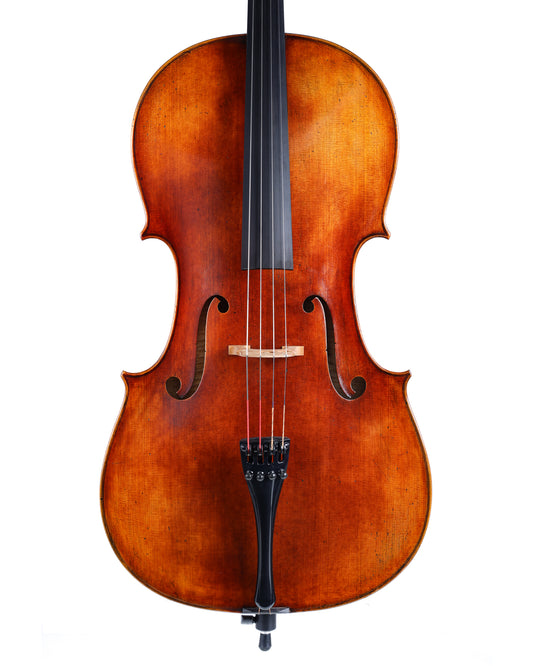 Chuanxin Deng "Piccolo" Strad model master cello, 2025, ebony pegs, Beijing | Metzler Violins