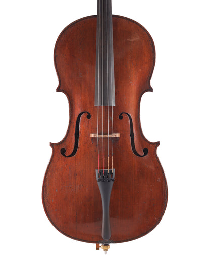 Old English cello, BETTS brands, 18th c., labeled "Etheringtons, Richmond" | Metzler Violins