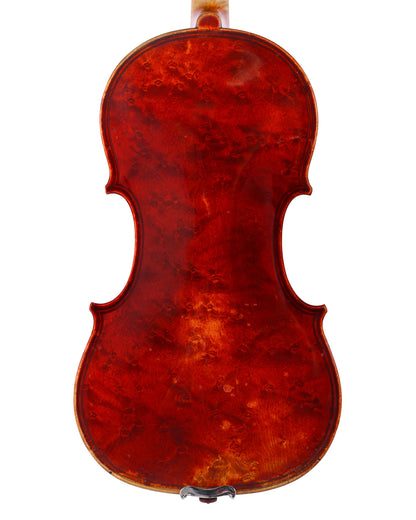 Pierre Hel violin, Lille, birds-eye maple, double-purfled | Metzler Violins