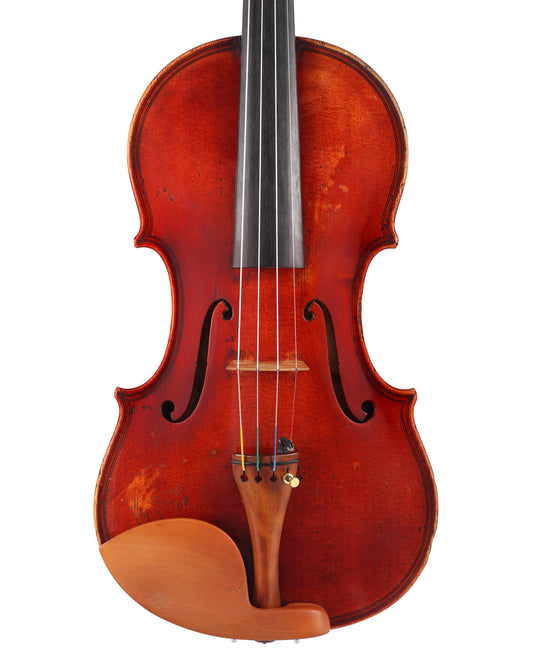 Pierre Hel violin, Lille, birds-eye maple, double-purfled | Metzler Violins