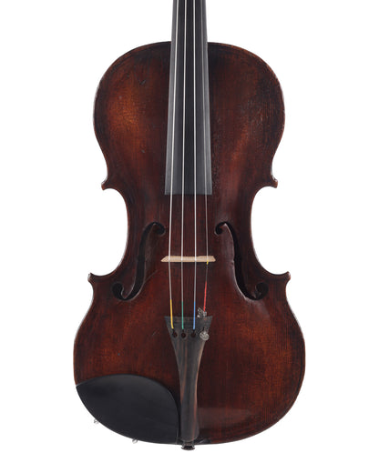 4/4 Dark unlabeled violin, old German, circa 1800 | Metzler Violins