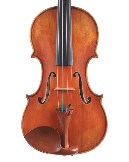 Unlabeled fine contemporary antiqued violin | Metzler Violins