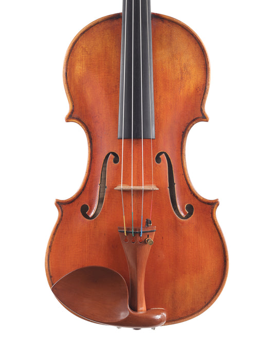 Unlabeled fine contemporary antiqued violin | Metzler Violins