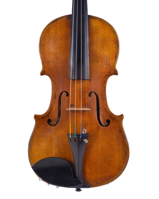 W.W. Steele violin, 1930, Des Moines, Iowa, birdseye maple | Metzler Violins