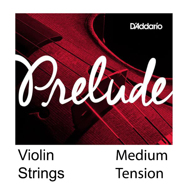 PRELUDE violin strings, medium-tension,