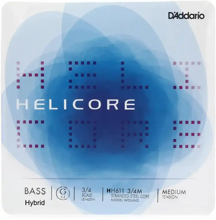 HELICORE HYBRID bass string, 3/4 medium,