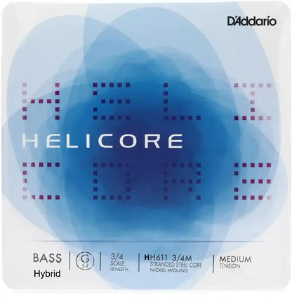 HELICORE HYBRID bass string, 3/4 medium,