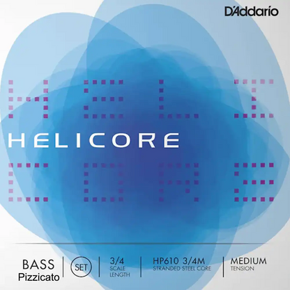 HELICORE PIZZICATO bass string, 3/4 medium,