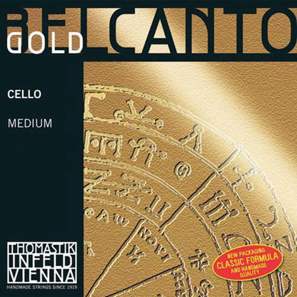 BELCANTO GOLD cello string, medium,