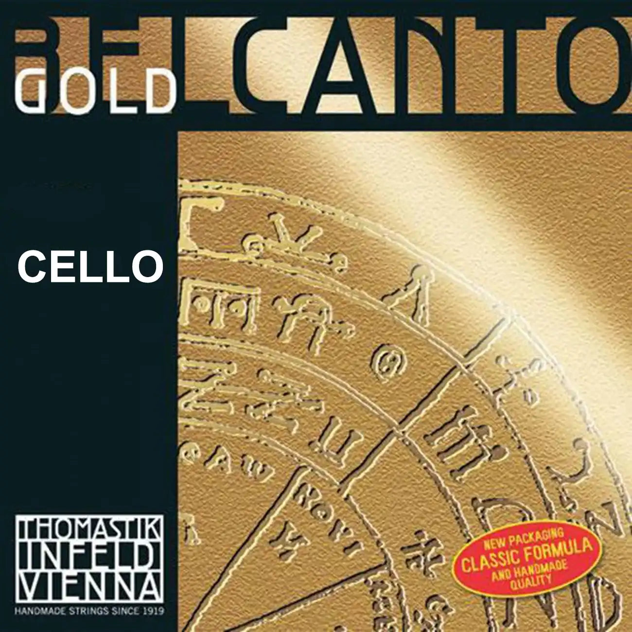 BELCANTO GOLD cello string, medium,
