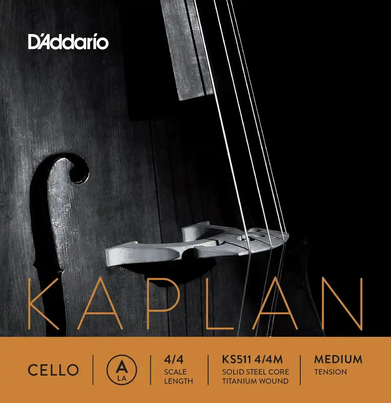 KAPLAN cello string, medium,