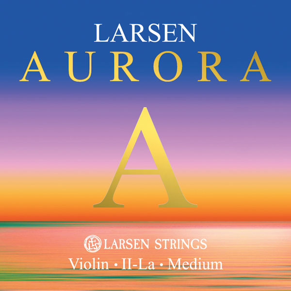 AURORA violin string by Larsen, 4/4 medium,