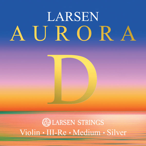 AURORA violin string by Larsen, 4/4 medium,