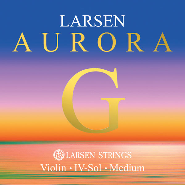AURORA violin string by Larsen, 4/4 medium,