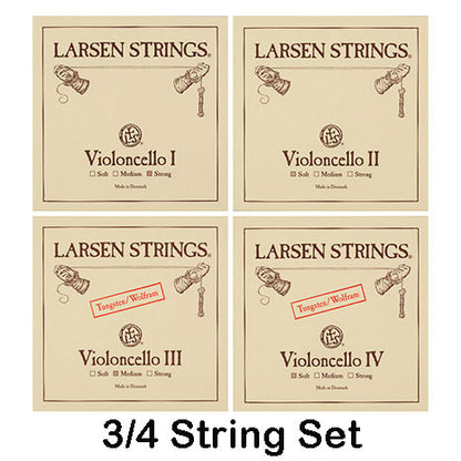 LARSEN fractional cello string, medium,