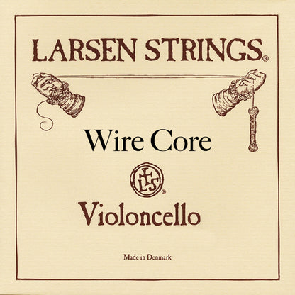 Larsen WIRE CORE cello string,