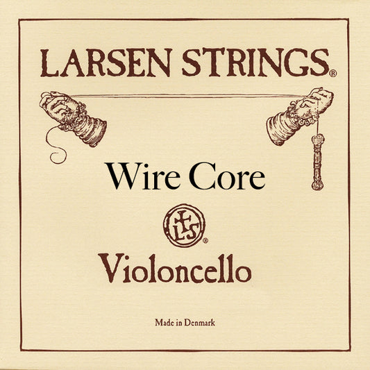 Larsen WIRE CORE cello string,