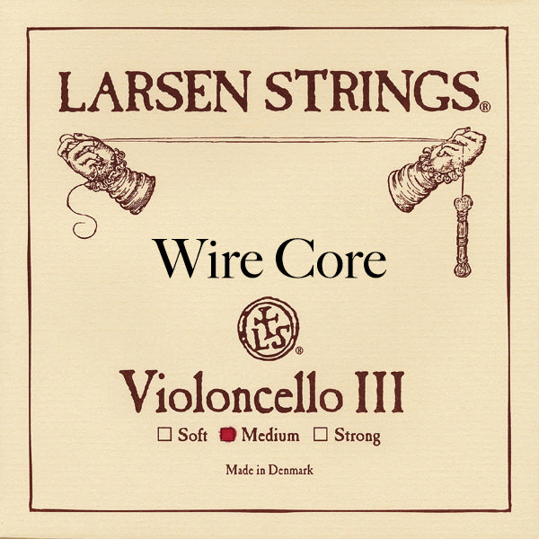 Larsen WIRE CORE cello string,