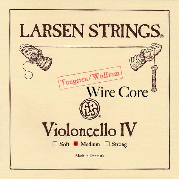Larsen WIRE CORE cello string,