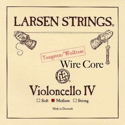 Larsen WIRE CORE cello string,