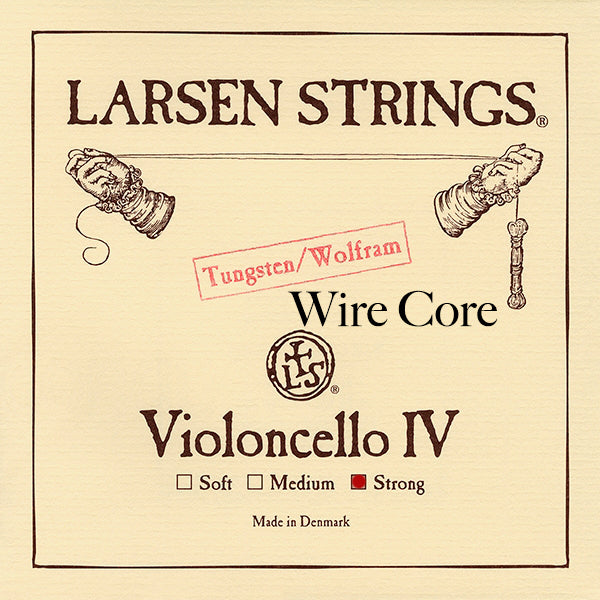 Larsen WIRE CORE cello string,