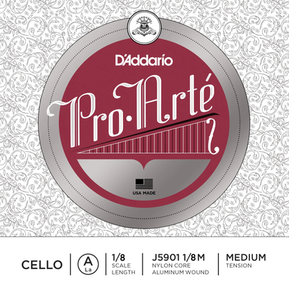 Pro-Arté cello string, medium,