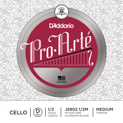 Pro-Arté cello string, medium,