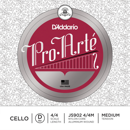 Pro-Arté cello string, medium,