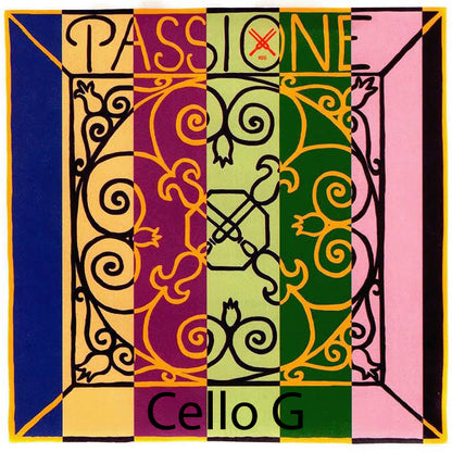 PASSIONE cello strings, medium,