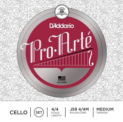 Pro-Arté cello string, medium,