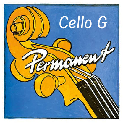 Permanent cello string, medium,