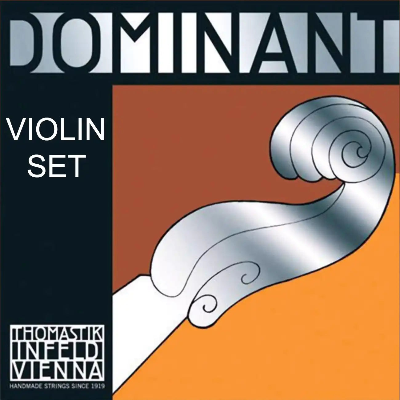 DOMINANT violin strings, medium,