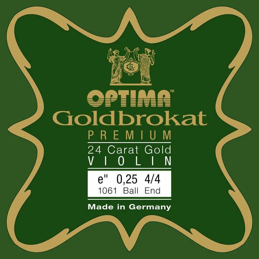Goldbrokat 24k gold violin E string,
