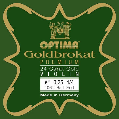 Goldbrokat 24k gold violin E string,