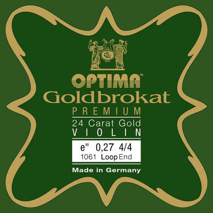 Goldbrokat 24k gold violin E string,
