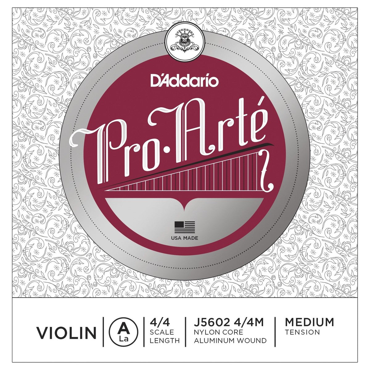 Pro-Arté violin string, medium,