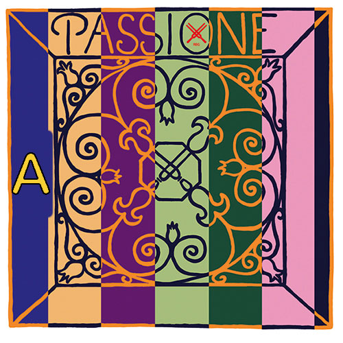 PASSIONE violin strings, medium,