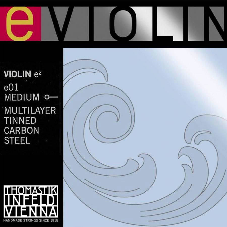 Thomastik Special Program Tin Coated violin E string, multi-layer carbon steel,