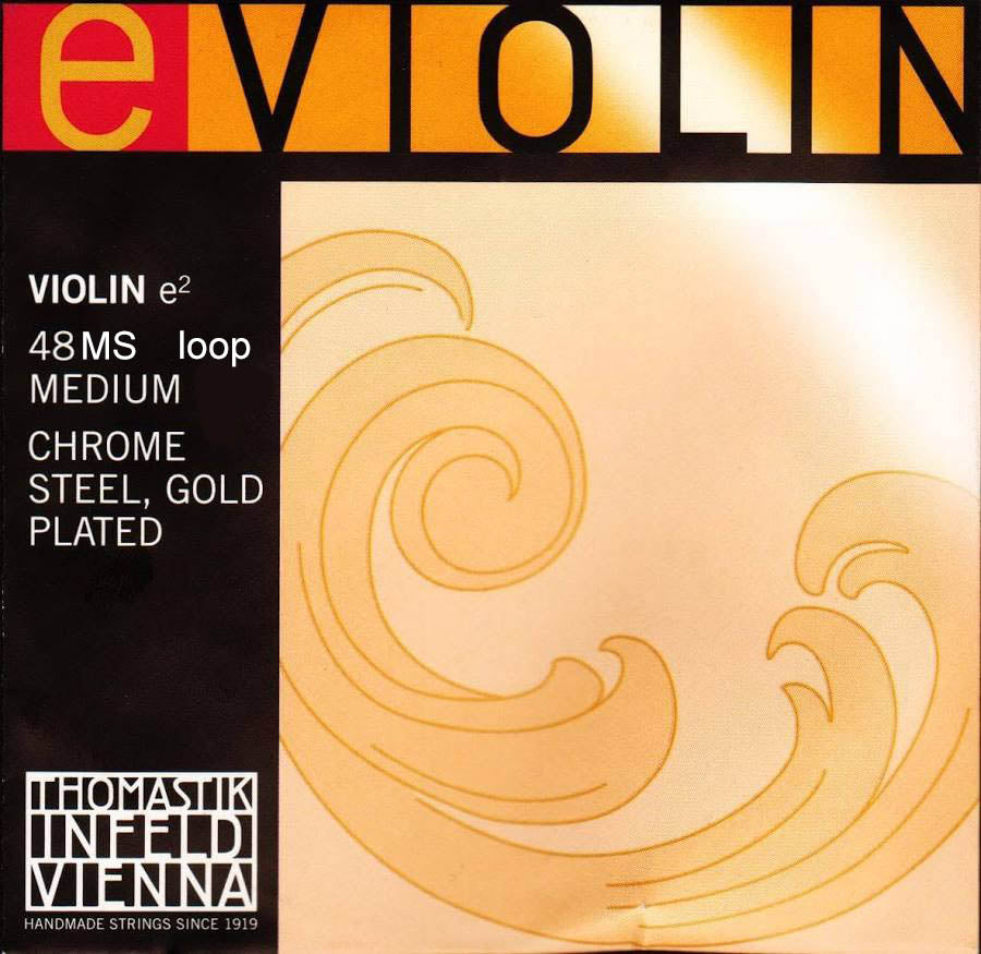 Thomastik Special Program Gold Plated violin E string,