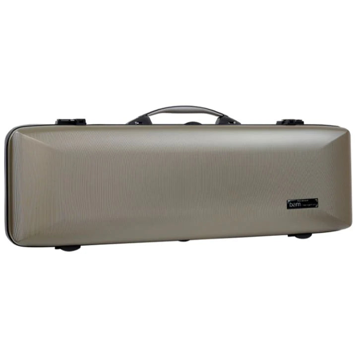 BAM Hightech Supreme oblong polycarbonate violin case,