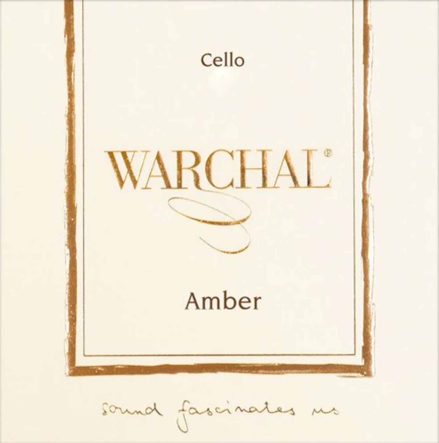 WARCHAL Amber cello A string, metal core | Metzler Violin Shop