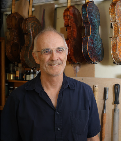 Andrew Carruthers Offbeat Series: "Silver Leaf Fiddle", 2024, Not For Sale | Metzler Violins