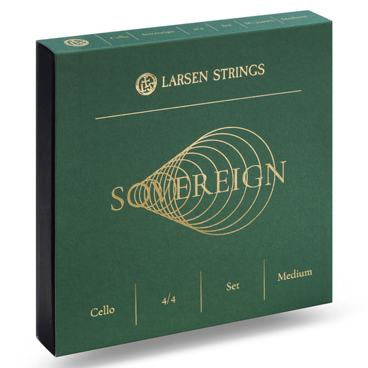 Sovereign cello strings by Larsen,