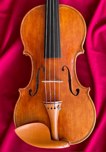 Antonio Rizzo violin, Torrance, California, 2024, age 97
