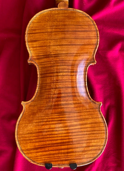 Antonio Rizzo violin, Torrance, California, 2024, age 97